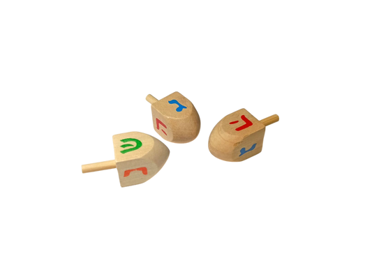 Wooden Dreidel - Classic Small (Sham)