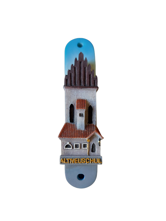 Keramická mezuza - Staronová synagoga