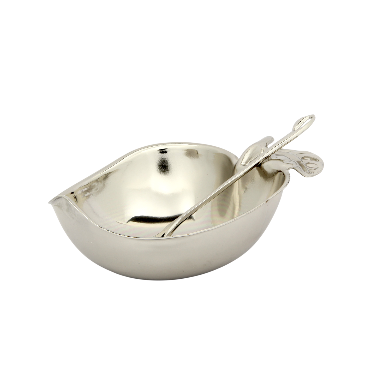 Nickel Honey Dish - Pomegranate