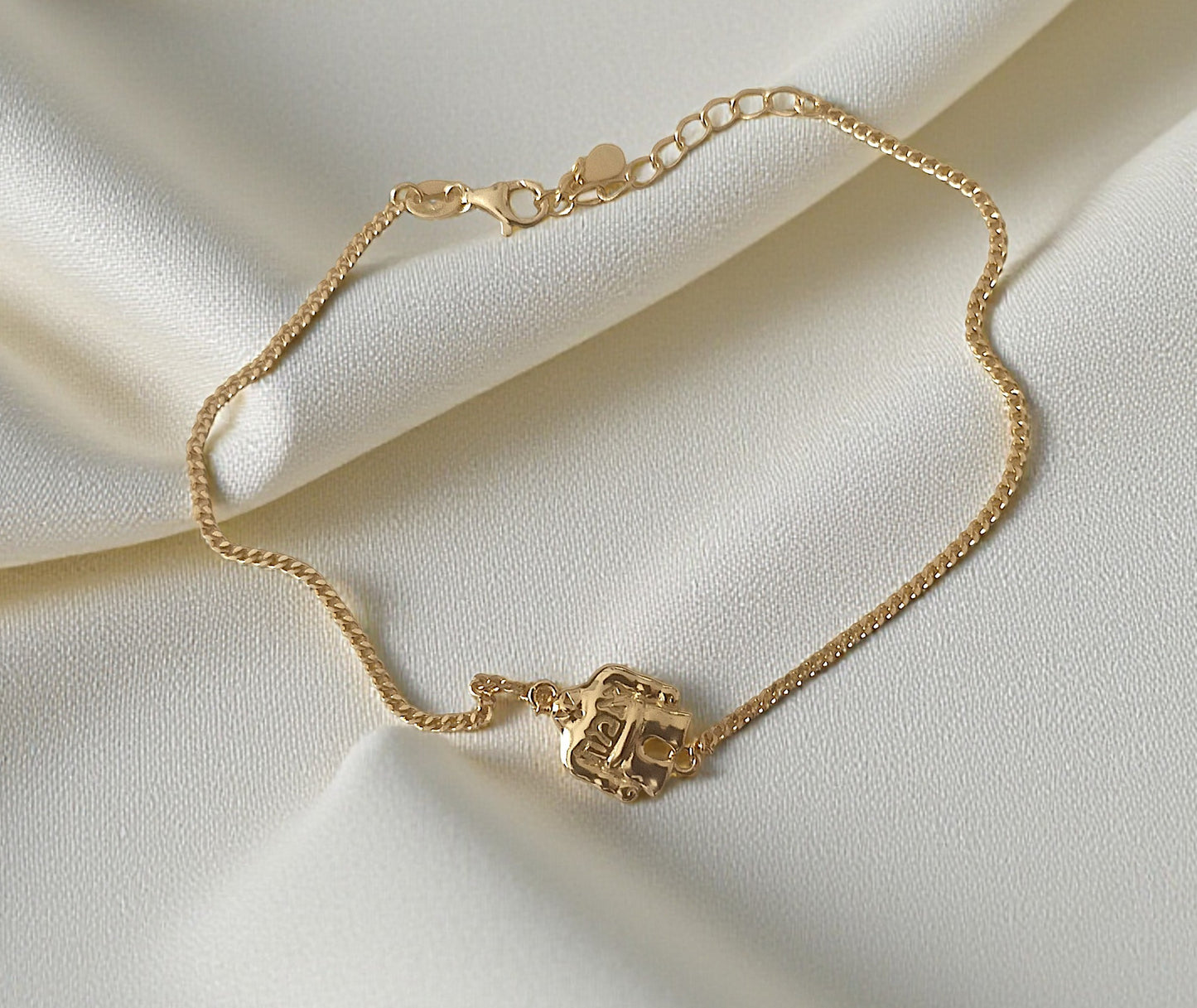 Gold-Plated Bracelet Golem - Small