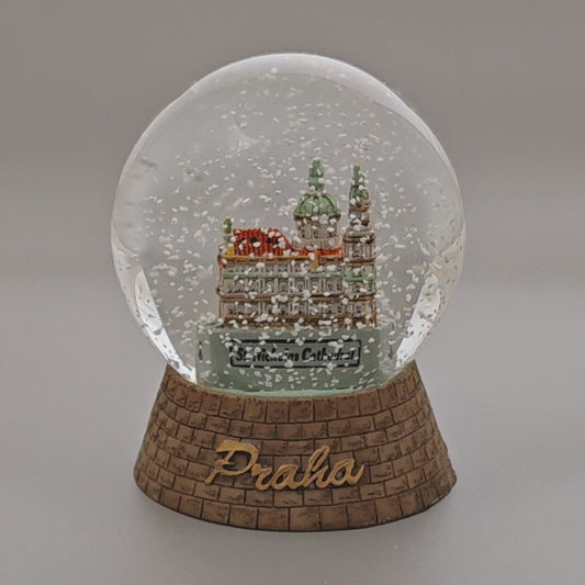 Snow Globe - St Nicholas Church at Malá Strana