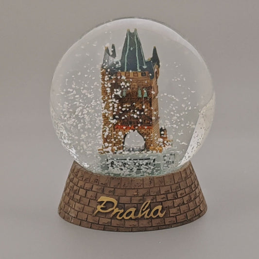 Snow Globe - Old Town bridge tower