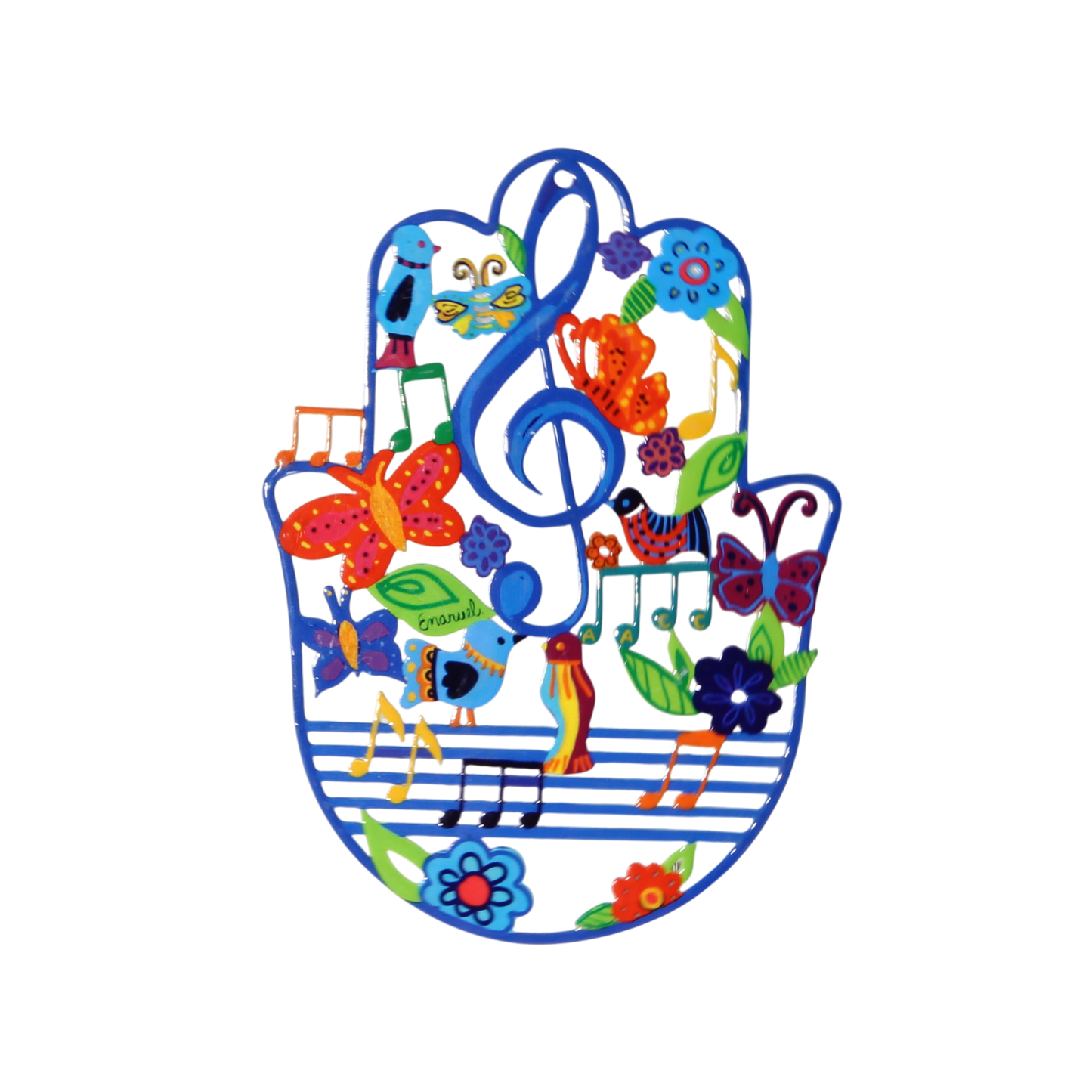 Medium Hamsa wall hanging Emanuel - Music