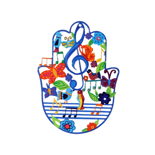 Medium Hamsa wall hanging Emanuel - Music