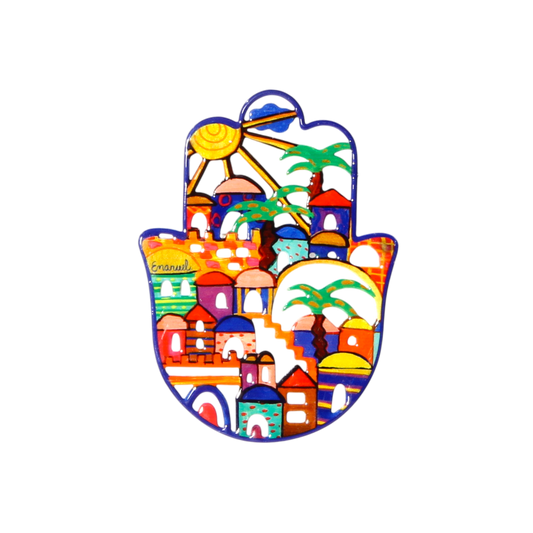 Small Hamsa wall hanging Emanuel - Jerusalem