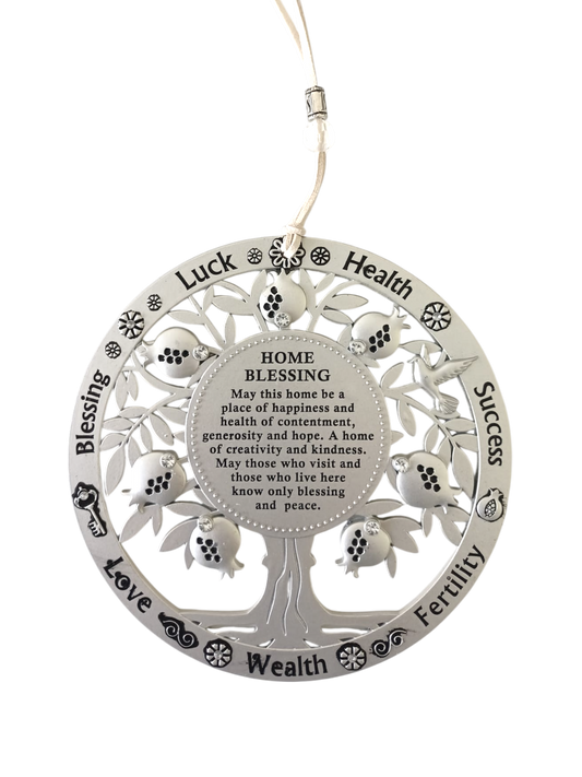 Metal Tree of Life - English Home Blessing