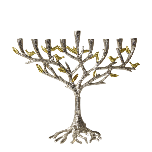 Chanukový svícen Emanuel - Strom života