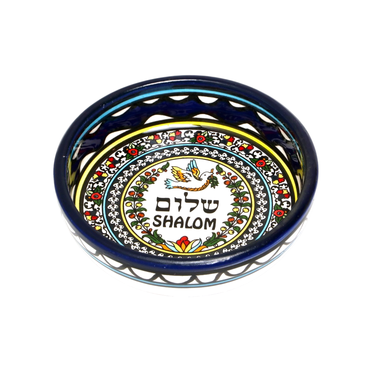 Arménská keramiká miska - Shalom