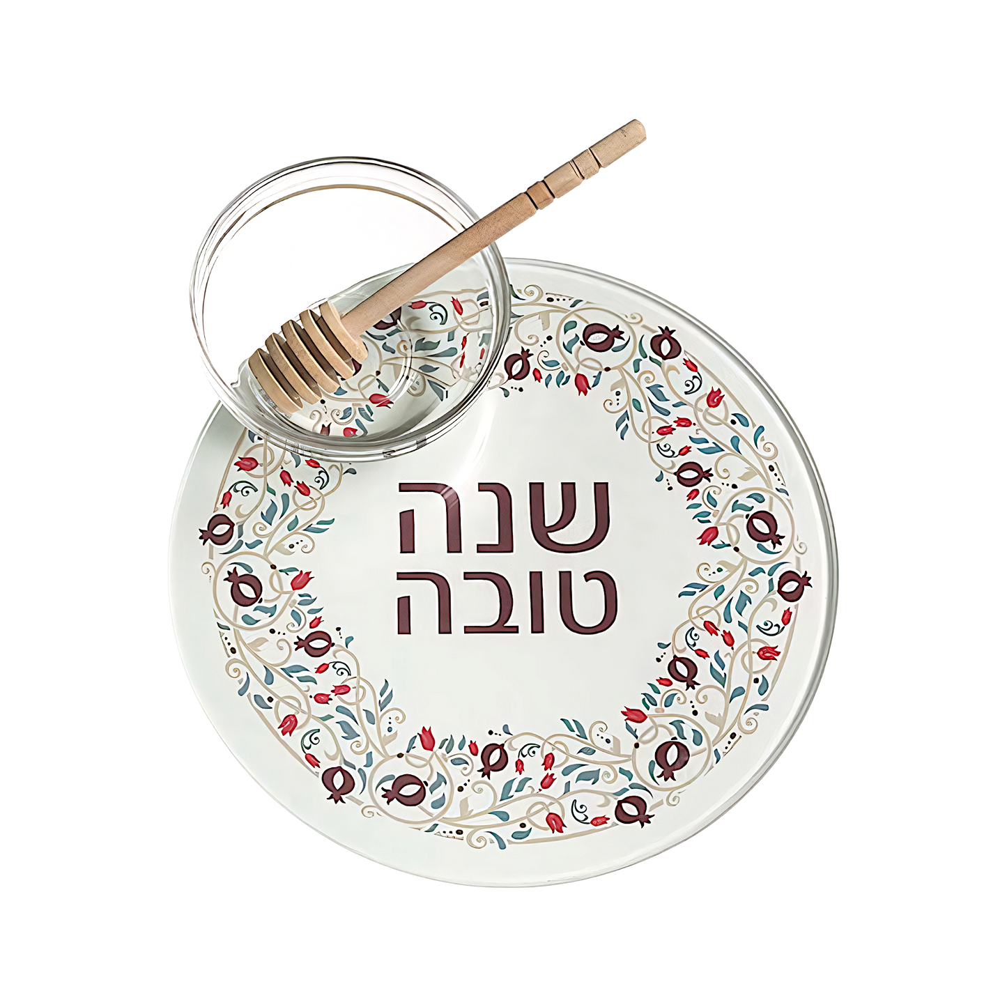 Glass Set for serving Tapuach bi-dvaš