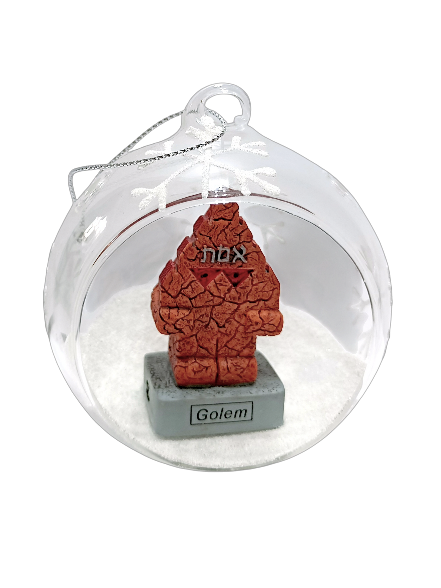 Vánoční ozdoba - pražský Golem