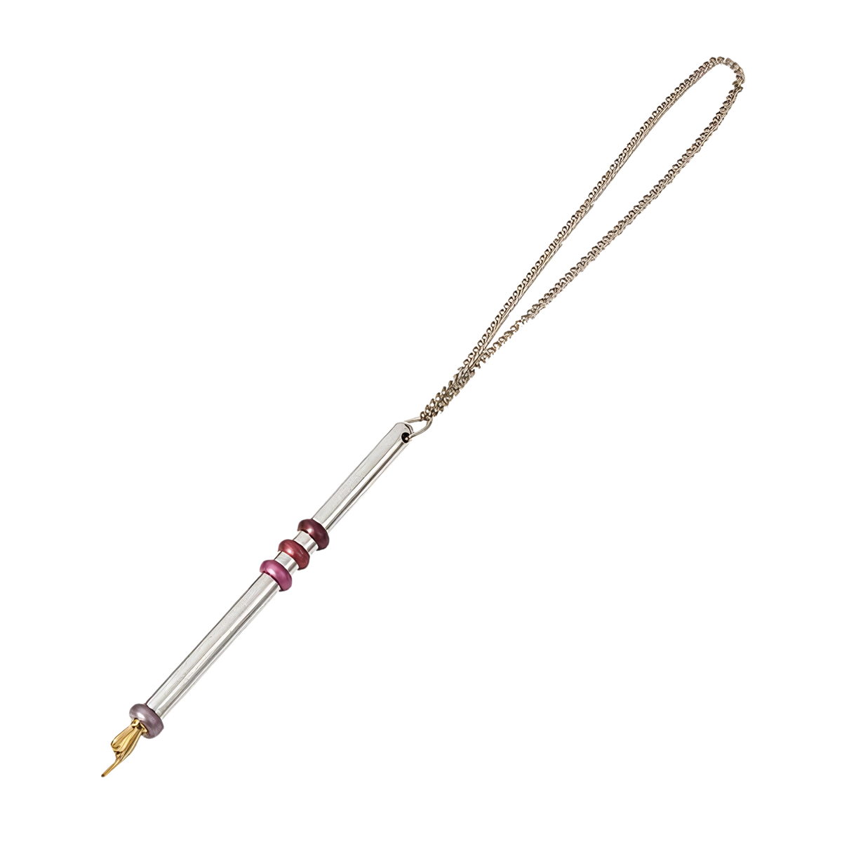 Emanuel Torah Pointer - 3 Maroon Rings