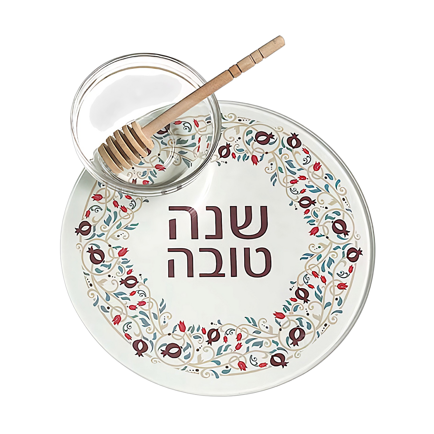Glass Set for serving Tapuach bi-dvaš