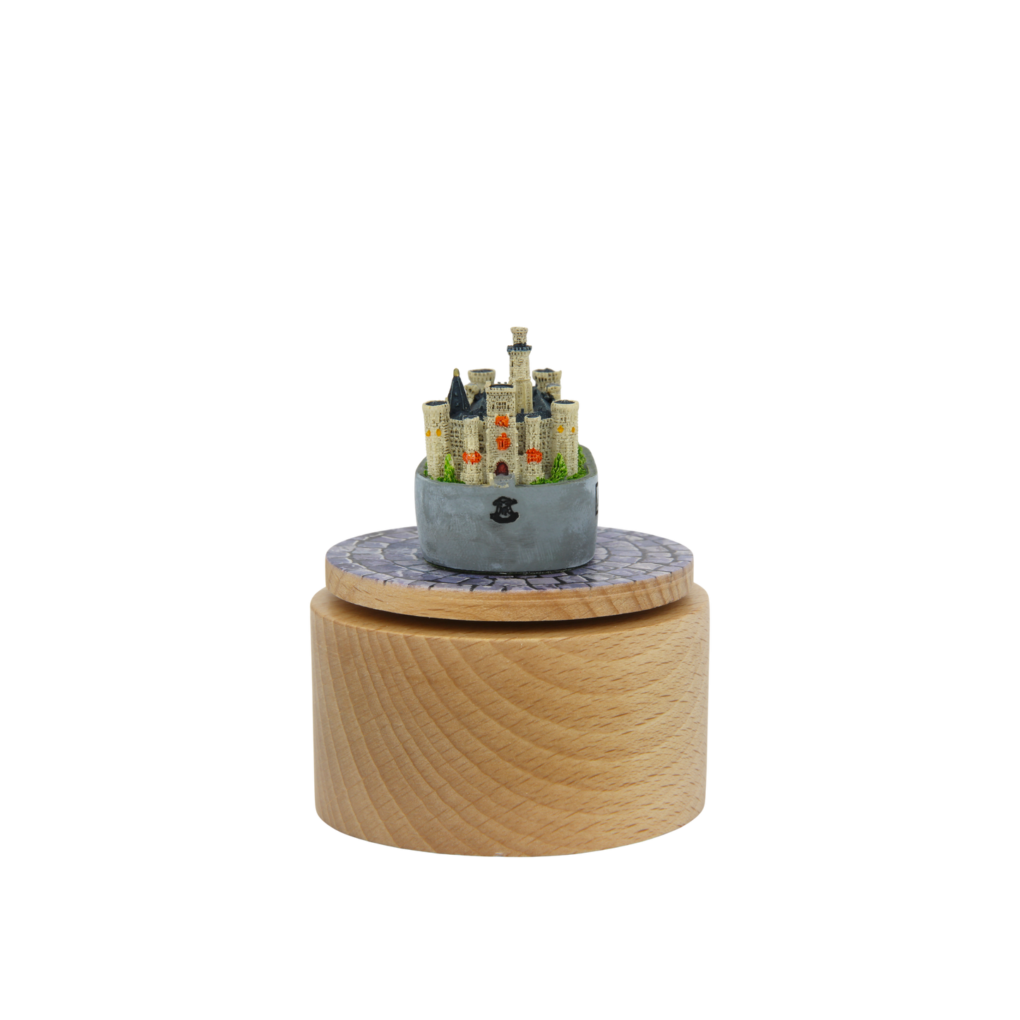 Otočná hrací skříňka - miniatura zámku Hluboká