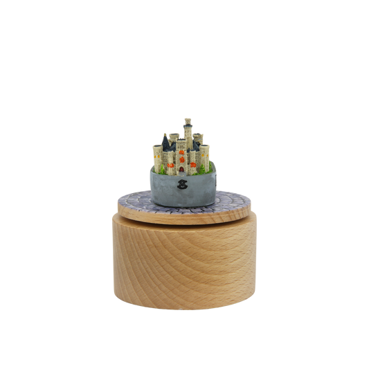 Otočná hrací skříňka - miniatura zámku Hluboká