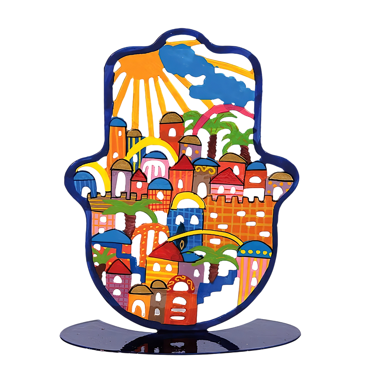 Hamsa standing Emanuel - large - Jerusalem