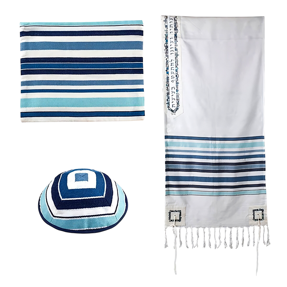 Talitový set Emanuel - Moderní Talit - Jeruzalém