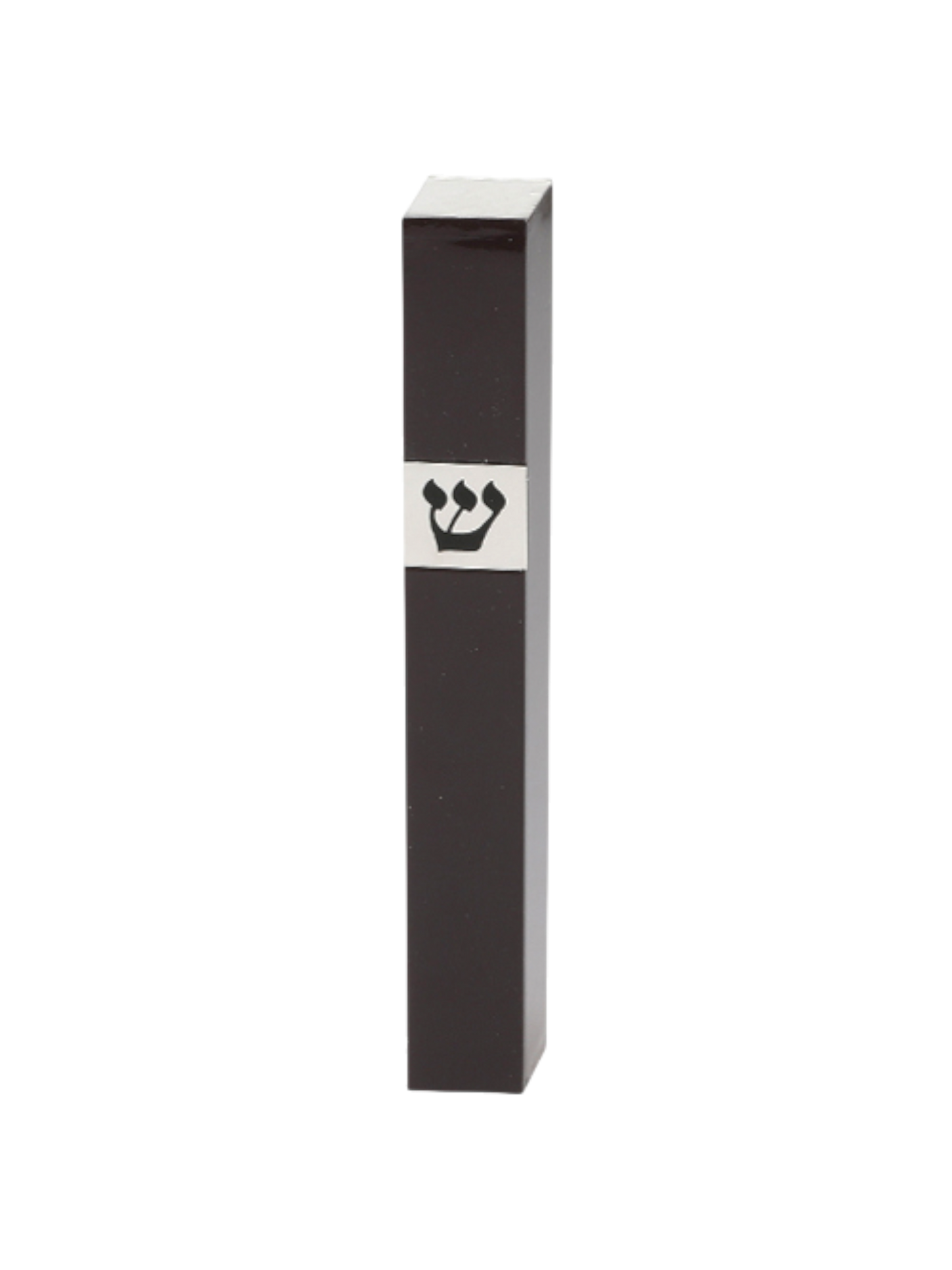 Wooden Mezuzah - Dark Braun