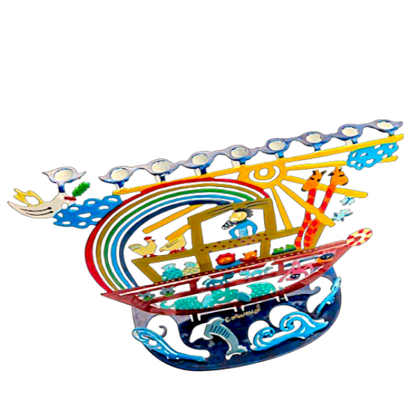 Chanukový svícen Emanuel - Noemova archa