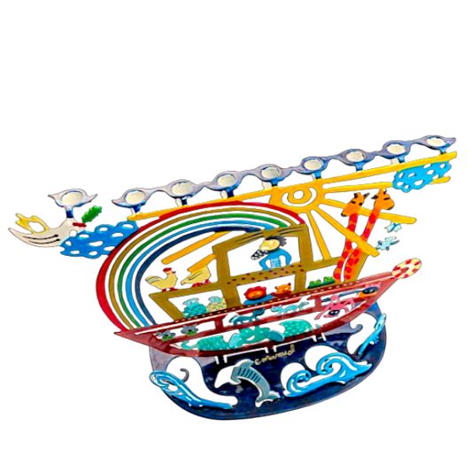 Chanukiah Menorah Emanuel - Noah's Ark