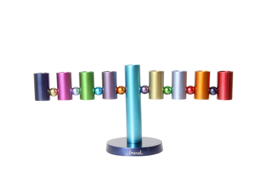 Chanukiah Menorah Emanuel - Multicoloured