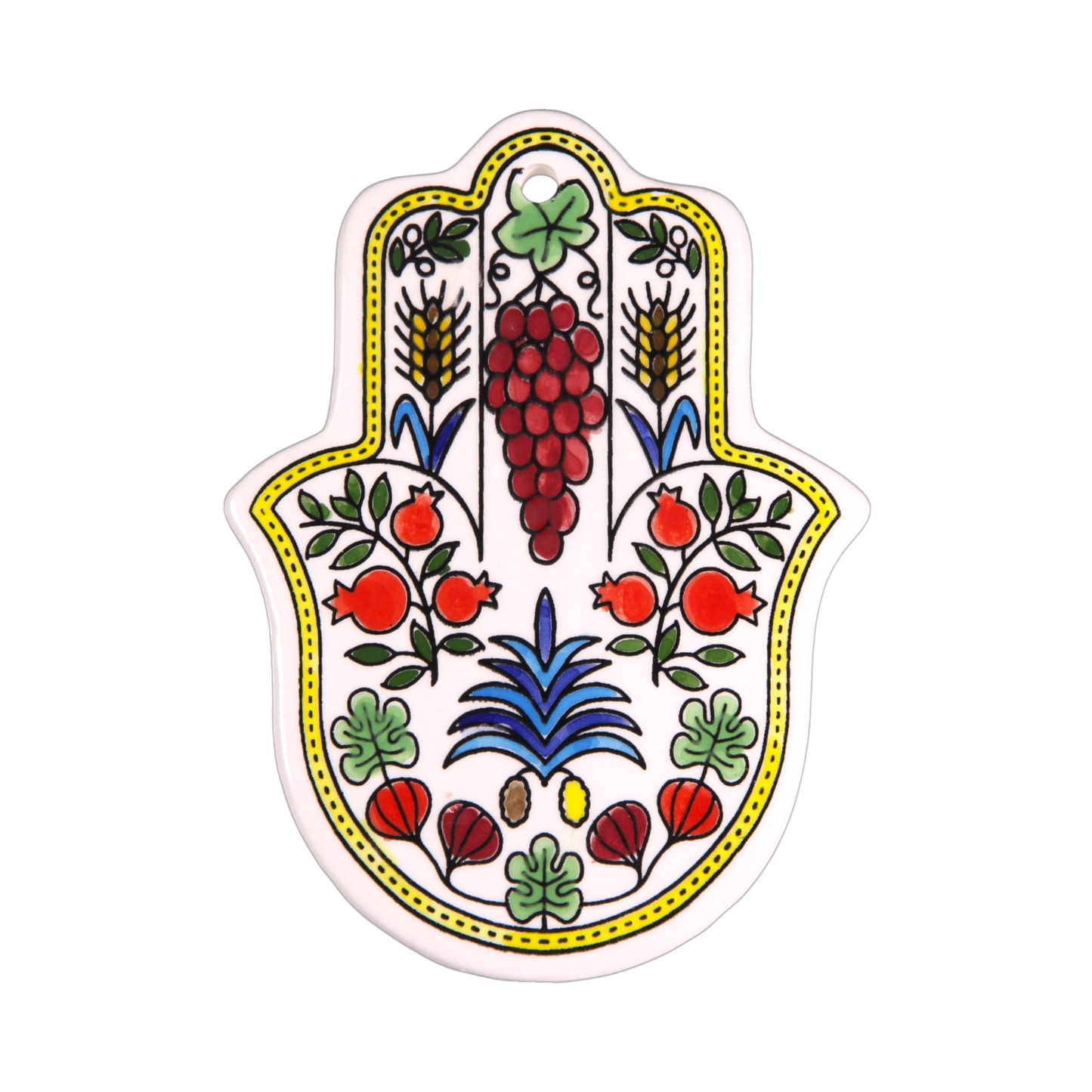 Arménská keramika Hamsa - Sedm druhů plodů